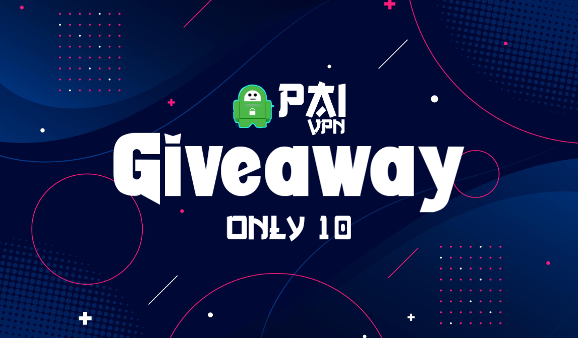 ১০টি PAI VPN Premium Account Giveaway