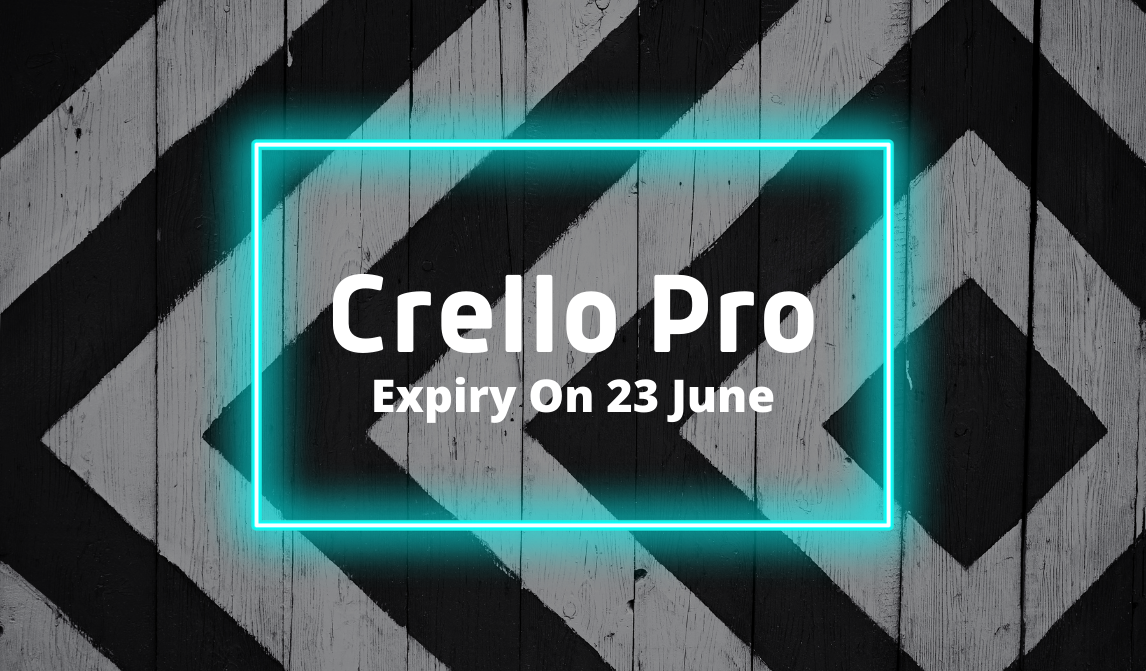 Crello Pro, গ্রাফিক্স ডিজাইন করুন আরও সহজে Expiry On 23 June