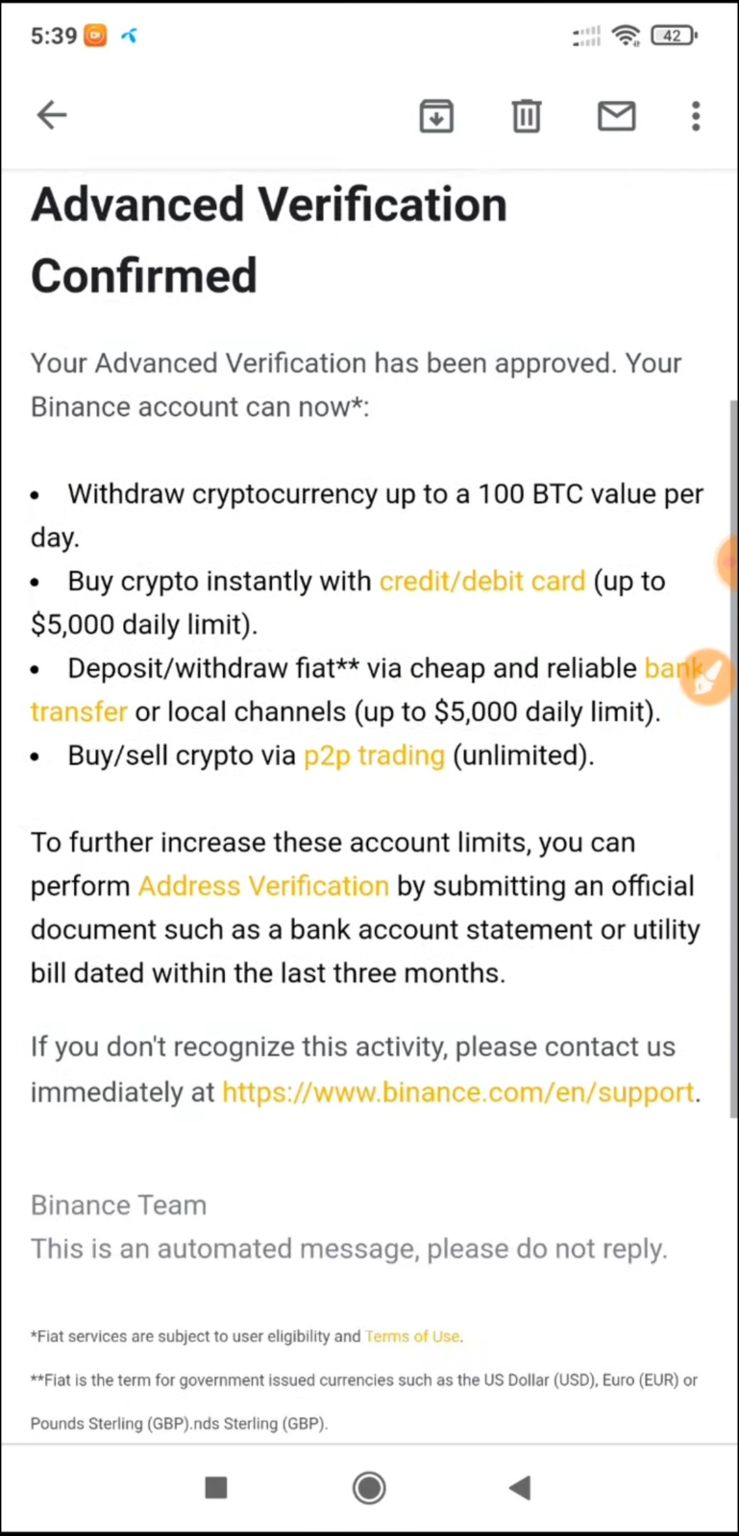How to open Binance Exchange Account and do 100% KYC Full Verified