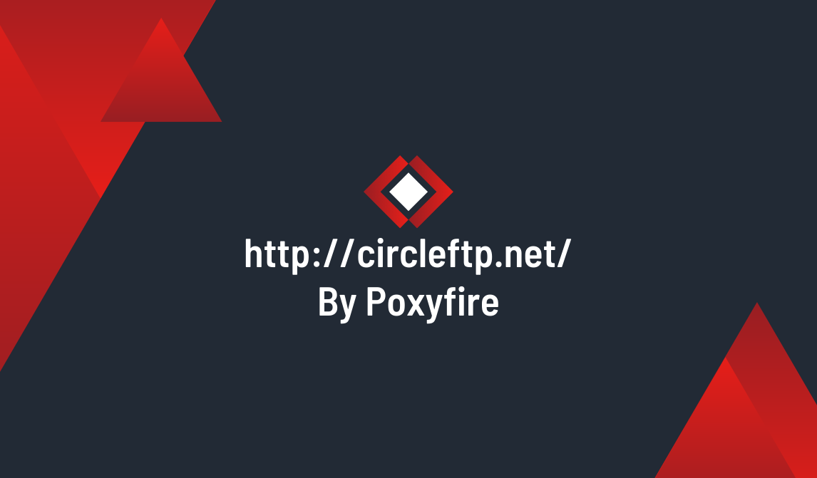 Circle FTP Server ব্যবহার করুন Proxyfire 3.42 এর সাহায্যে