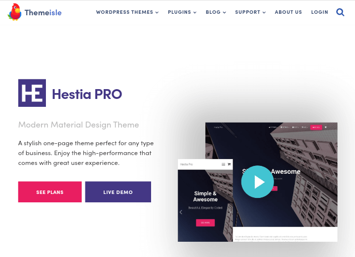 Hestia Pro WordPress Themes