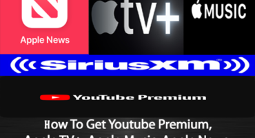 Youtube Premium, Apple TV+/Music/News, SiriusXM Subscription ফ্রিতে লুফে নিন