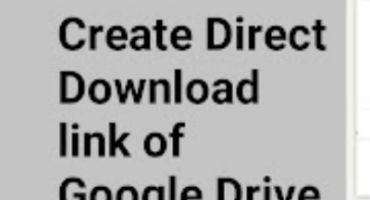 How to Create Direct Download link of Google Drive file Download link? Direct link Generator Tool