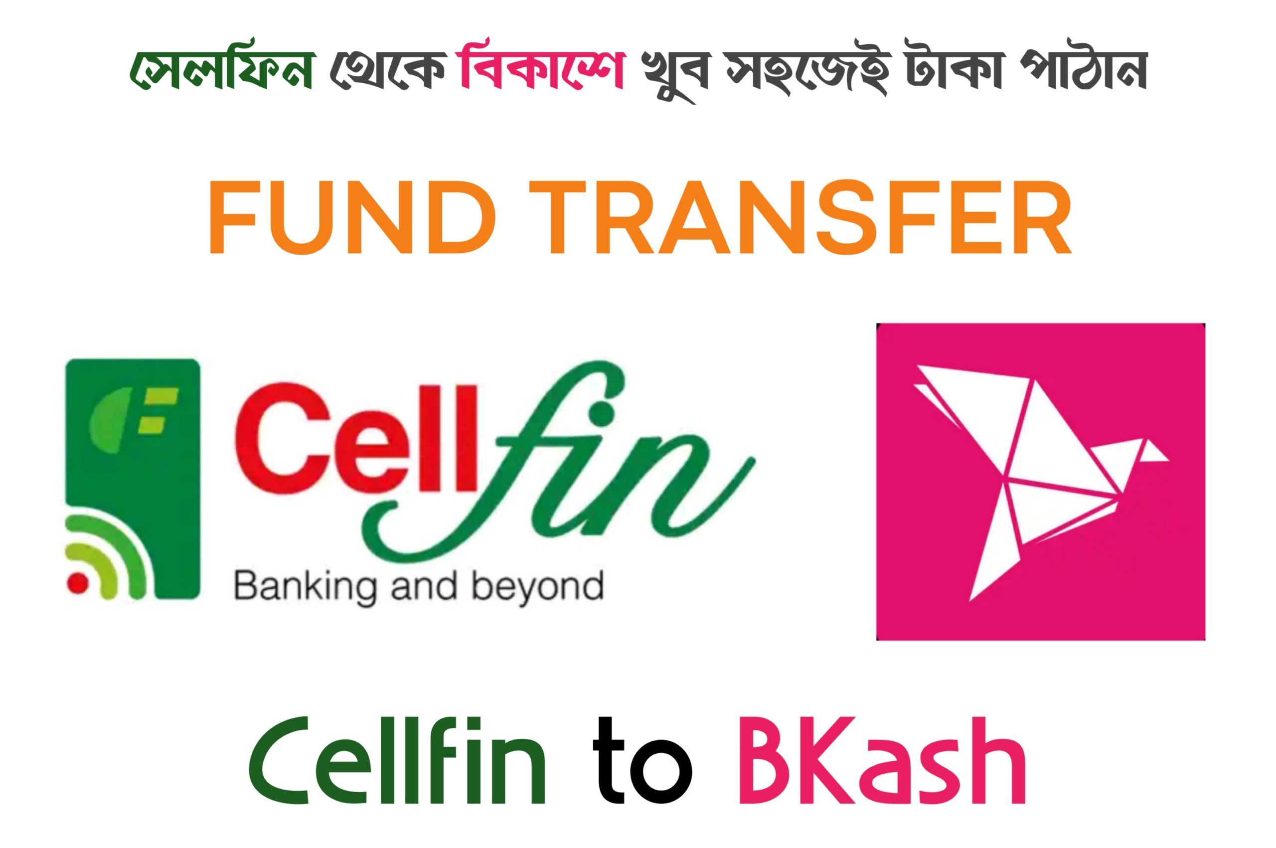 Cellfin to Bkash Fund Transfer ।। সেলফিন থেকে বিকাশে টাকা পাঠান খুব সহজেই।