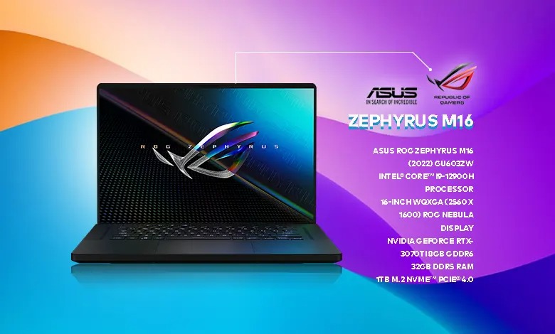Asus Zephyrus M16 Laptop