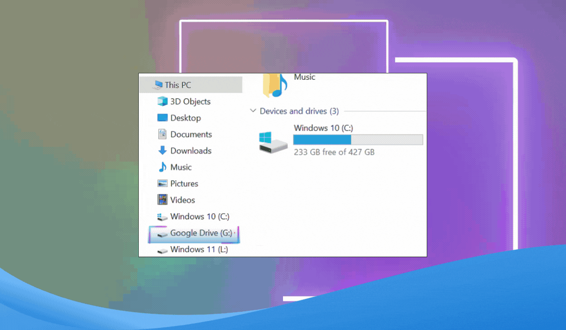 যেভাবে Google Drive-কে Computer File Explorer এ Drive(G): আকারে ব্যবহার করবেন