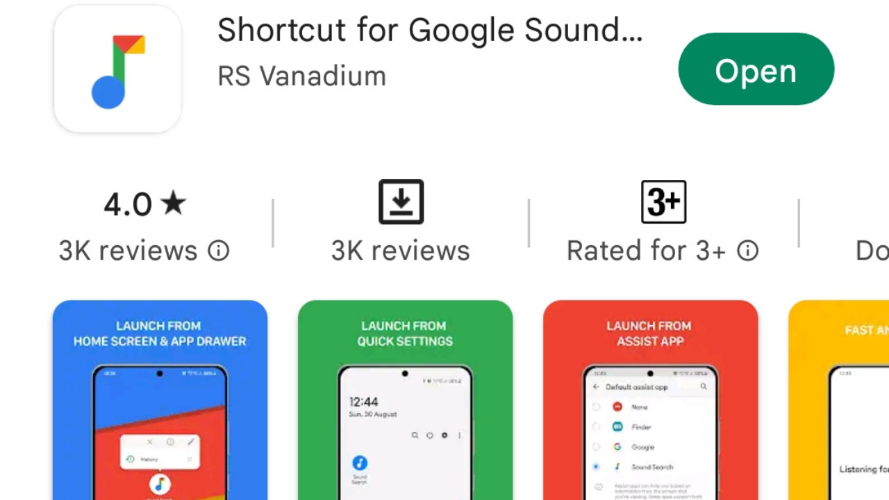 Google Sound Search (Shazam) এর Alternative App