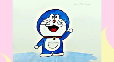 Doraemon কে সবাই নিশ্চয় চেনো – Doraemon এর ছবি আঁকার সহজ পদ্ধতি
