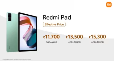 Redmi Pad 10.6-ইঞ্চি 2K ডিসপ্লে সহ, 8,000mAh ব্যাটারি ভারতে লঞ্চ হয়েছে : দাম, স্পেসিফিকেশন