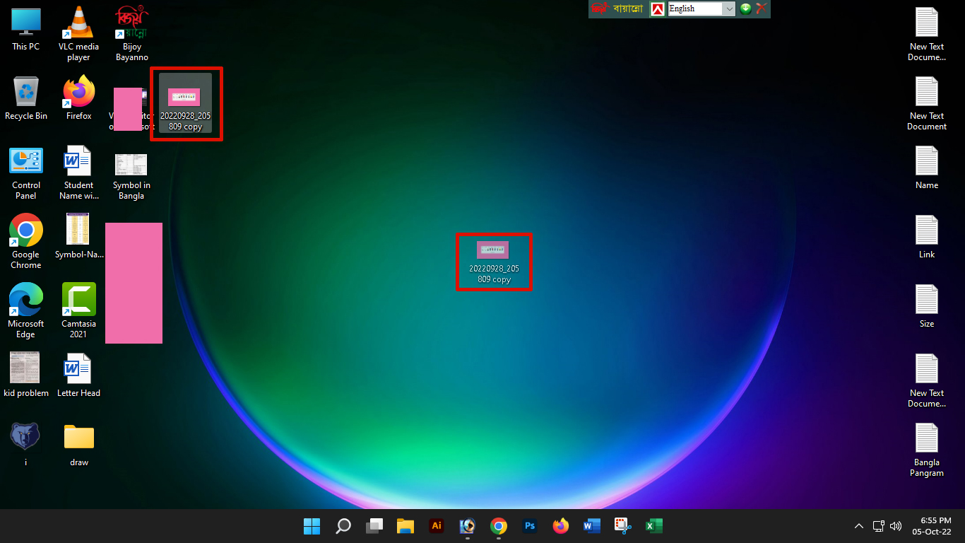 Enable the Drag and Drop feature of taskbar in Windows 11 operating system.