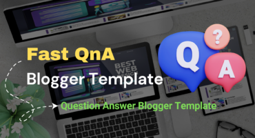 Fast QnA | Question and Answer Blogger Template Download