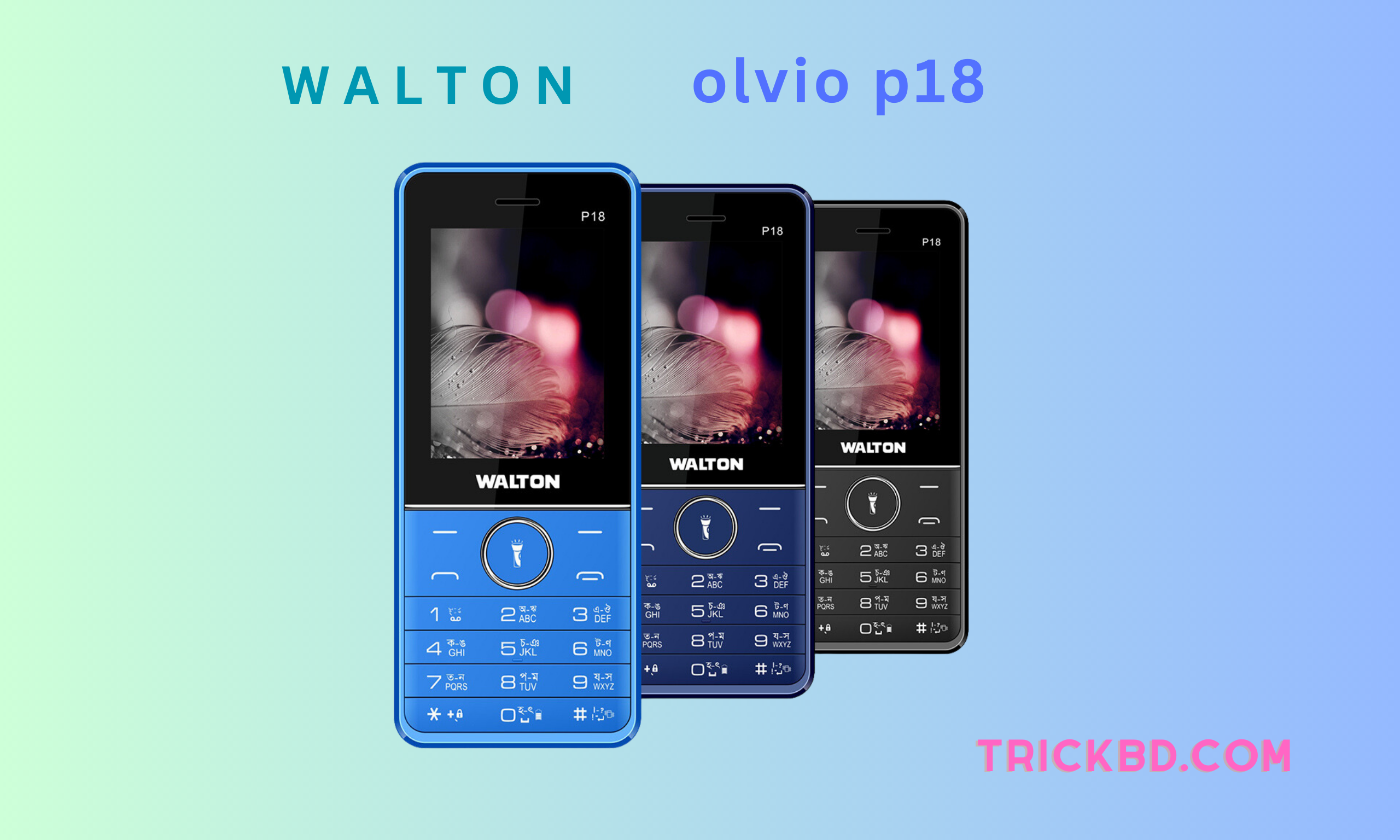 Walton olvio p18 মডেলের ফিচার ফোন [ কম দামে বিশাল ব্যাটারী ] দেখে নিন বিস্তারিত।