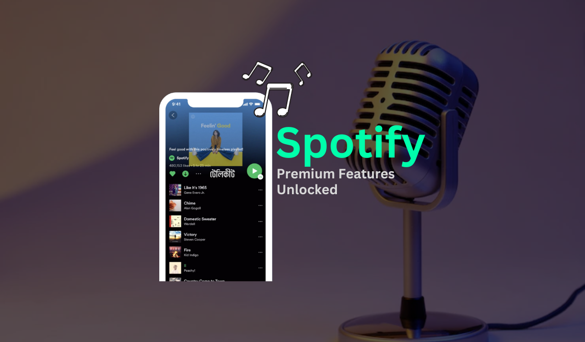 Spotify [Mod] এখন গান শুনুন কোন প্রকার ads ছাড়াই [Download features available]