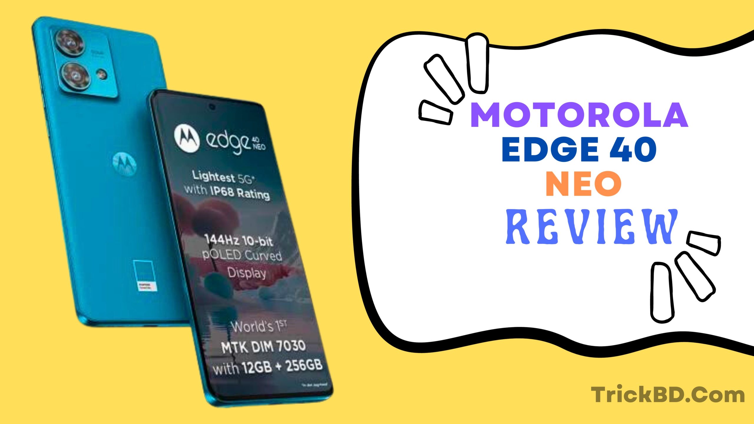 Moto Edge 40 Neo Review – ছবি ওঠে চকচকে, স্টোরেজও অনেক