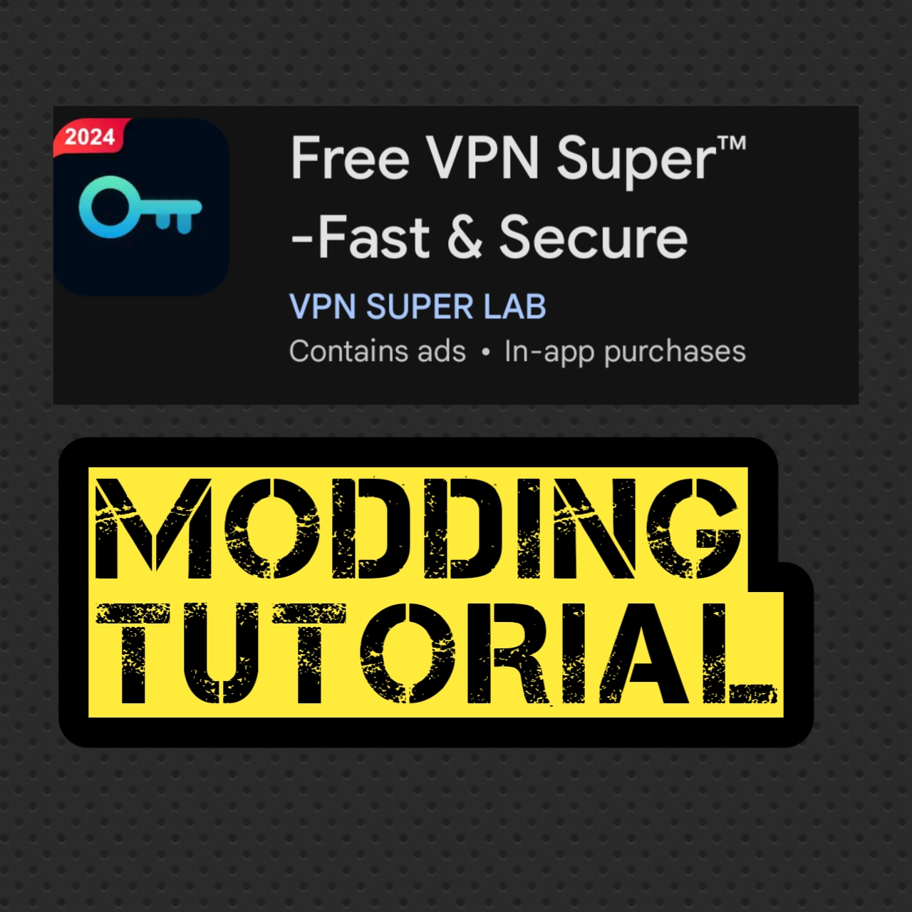 কিভাবে Free VPN  Super (Fast & Secure VPN) টি মোড করবেন ।