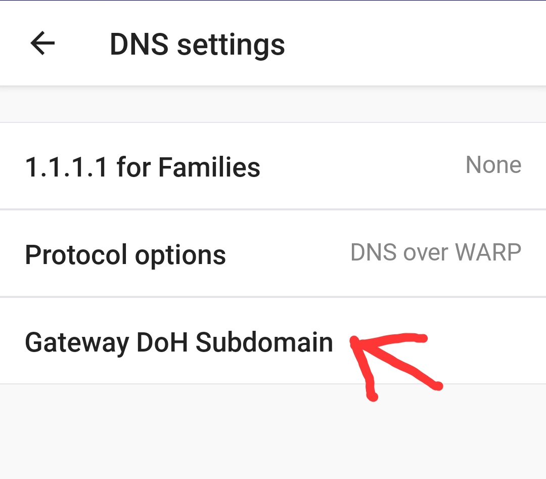 gateway doh subdomain