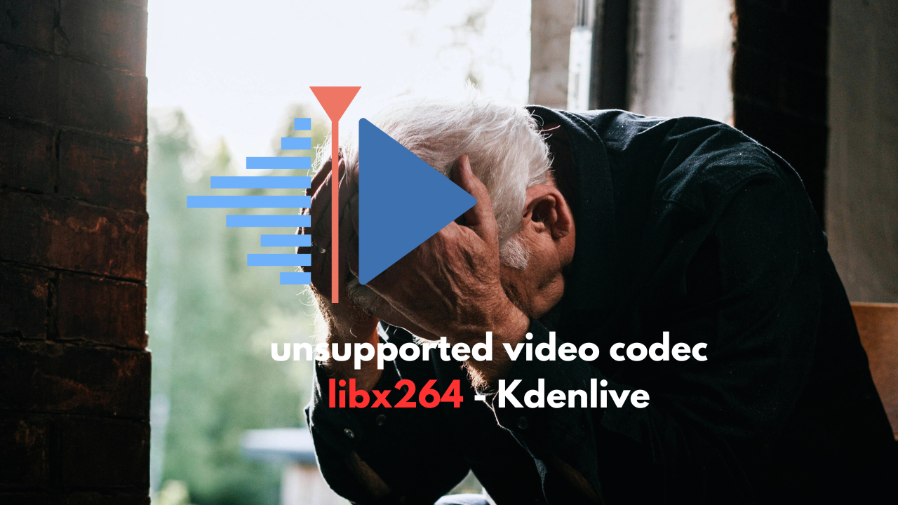 Kdenlive – unsupported video codec: libx264 ভিডিও এডিটর এক্সপোর্টিং সমস্যার সমাধান