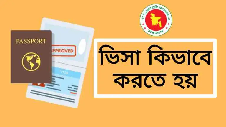 কিভাবে ভিসা করতে হয় জেনে নিন বিস্তারিত