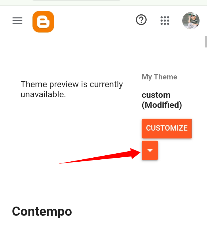Blogger theme 