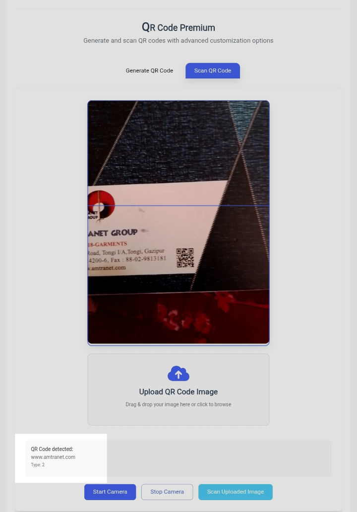 QR code generator and scanner tools blogger 