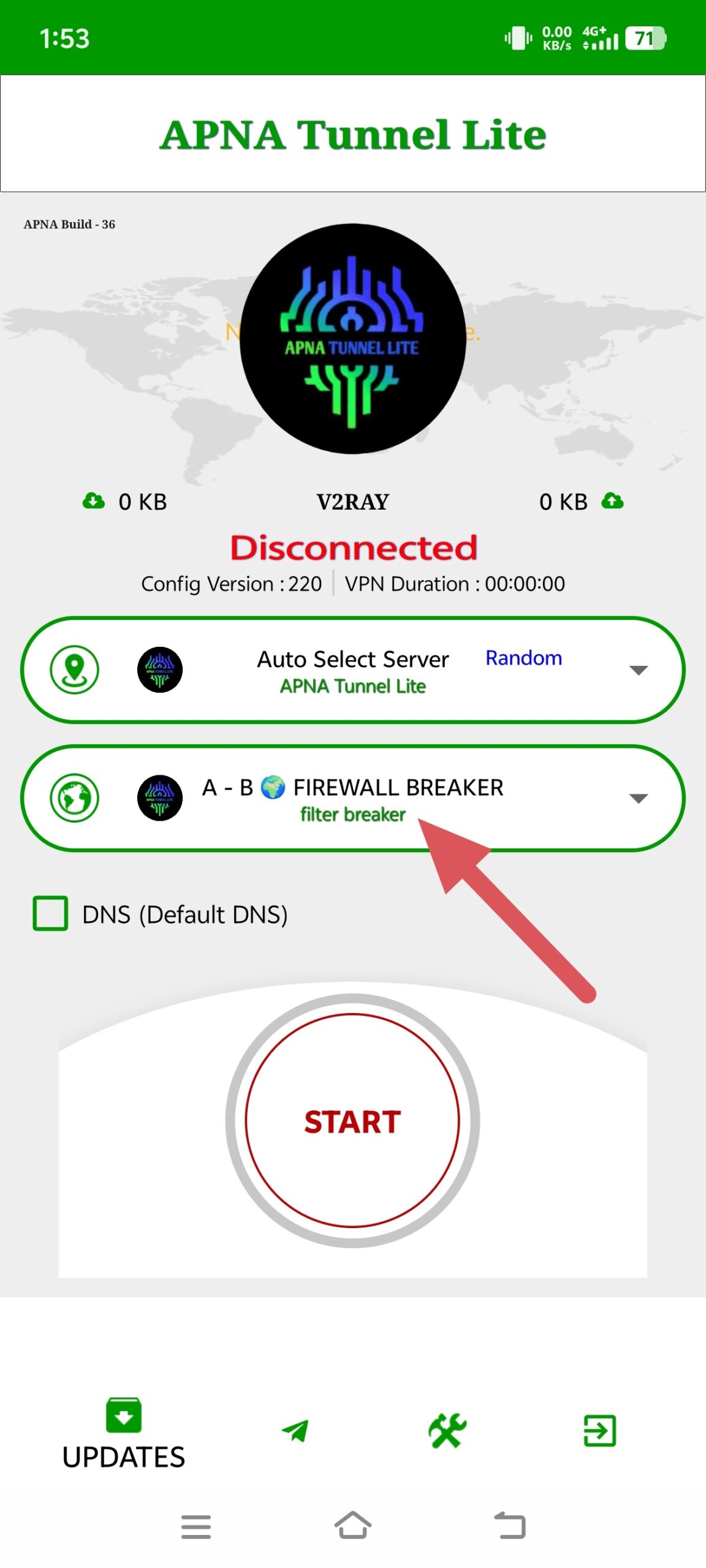 select config