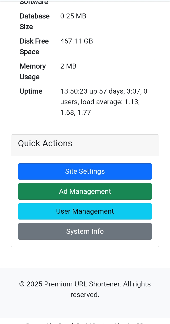 বানিয়ে ফেলুন নিজের একটি Url Shortener ওয়েবসাইট। (Full site+Admin panel+GSC+Adsence Ready) পার্ট -০১