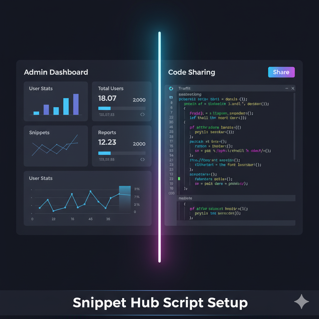 অসাধারণ একটি স্ক্রিপ্ট: Snippet Hub Script এবার আপনেও তৈরি করুন Code sharing ওয়েবসাইট