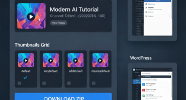 Blogger/WordPress-এর জন্য প্রাকটিক্যাল YouTube Thumbnail Downloader টুল(Without Link)