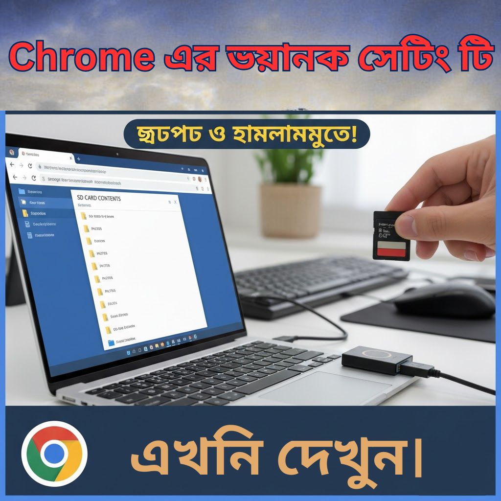 ক্রোম বাউজারের এই ভয়ানক সেটিং টি এখনি দেখে নিন।