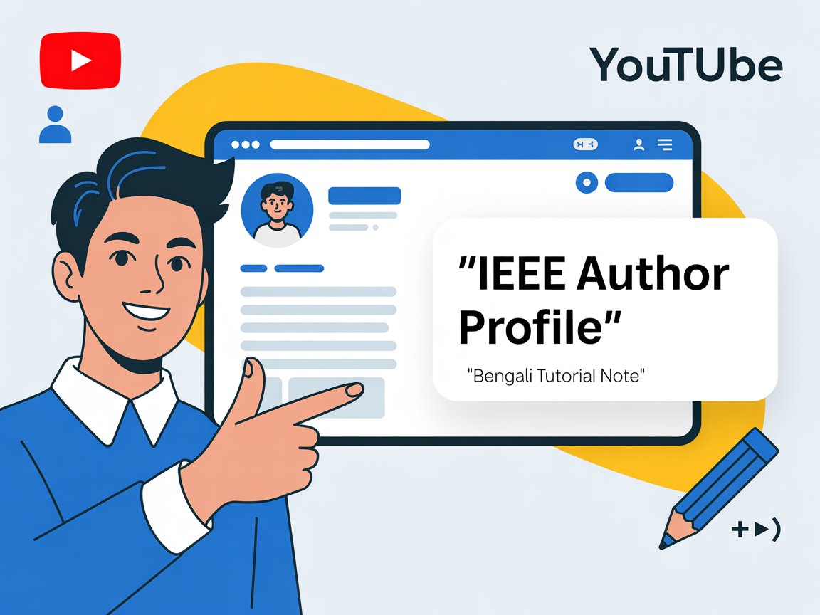 IEEE Author Profile কিভাবে Customize করবেন | Step by Step Tutorial