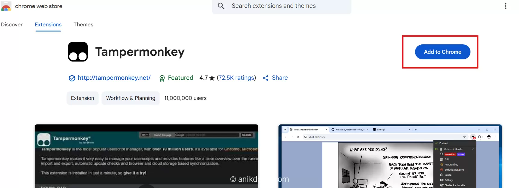 Install Tampermonkey Extension