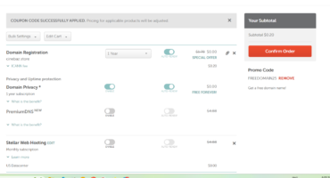ফ্রি ডোমেইন ২০২৫ | Namecheap – মাত্র $0.20, সীমিত: ১ গ্রাহক প্রতি ১টি ডোমেইন
