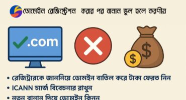 ডোমেইন রেজিস্ট্রেশনের সময় বানান ভুল করেছেন? জেনে নিন কীভাবে রিফান্ড পাবেন