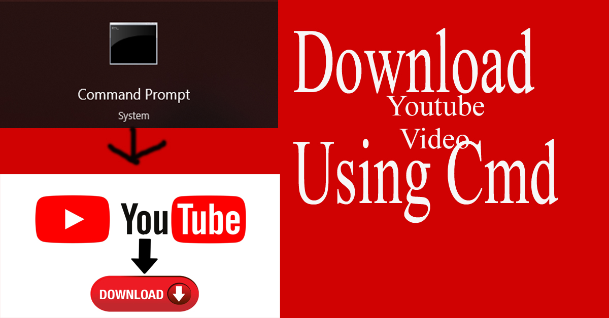 কোন রকম software ছাড়া শুধু মাএ cmd দিয়ে High quality YouTube video download করুন।[Pc Method]