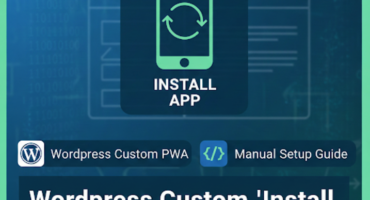 WordPress সাইটে App Install Popup কিভাবে যোগ করবেন? (Manifest + Service Worker Full Setup)