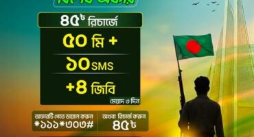 মাত্র ৪৫ টাকায় ৪GB ডাটা! বিজয় দিবসে টেলিটকের স্পেশাল অফার