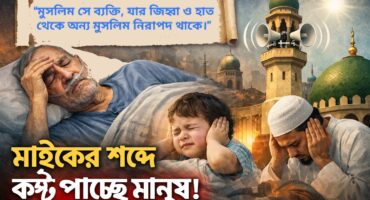 রমজান মাসে সাহরির আগে মসজিদের মাইকে কেন কষ্ট দিচ্ছেন?