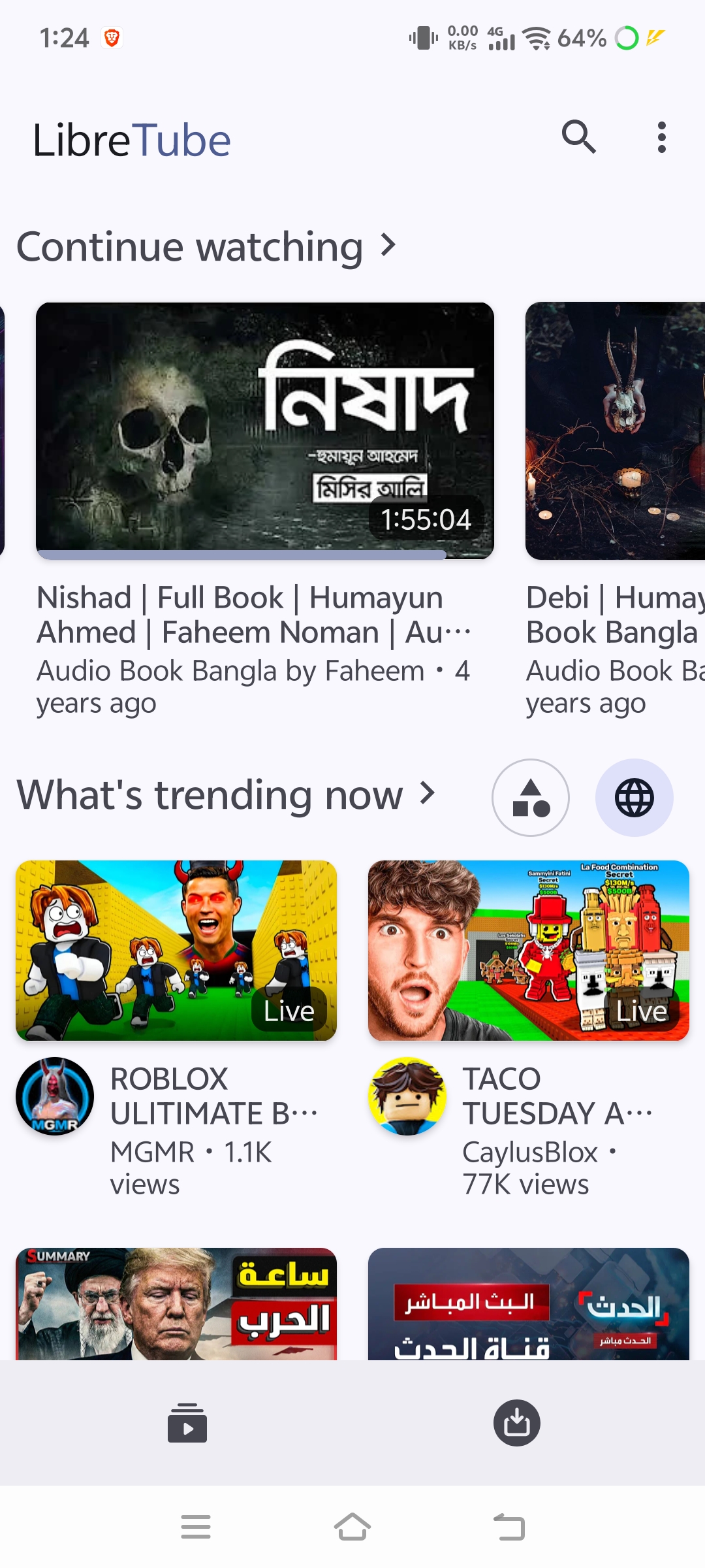 Homepage