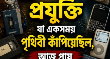 💾 এমন ১০টি প্রযুক্তি যা একসময় পৃথিবী কাঁপিয়েছিল, আজ প্রায় হারিয়ে গেছে!