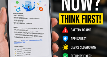 Android Update দেওয়ার আগে যেগুলো জানা উচিত – Update দিলেই সবসময় লাভ হয় না