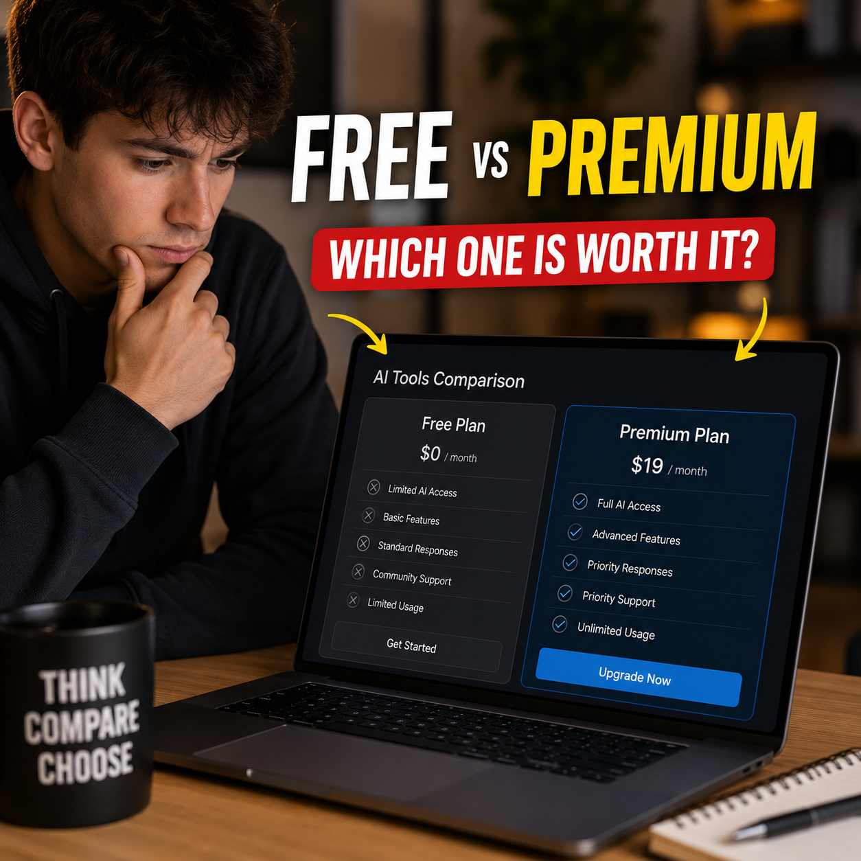 AI Tool-এর পেছনে টাকা খরচ করা কি Worth It? আগে আমি ভাবতাম সব Free Tool-ই যথেষ্ট