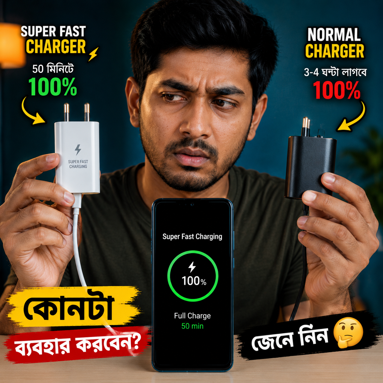 Fast Charging কি Battery নষ্ট করে? আমি আগে যেটা ভাবতাম, বাস্তবতা একটু ভিন্ন