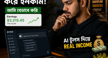 AI দিয়ে টাকা আয় করা কি এখনো সম্ভব? নাকি সুযোগটা শেষ হয়ে গেছে?