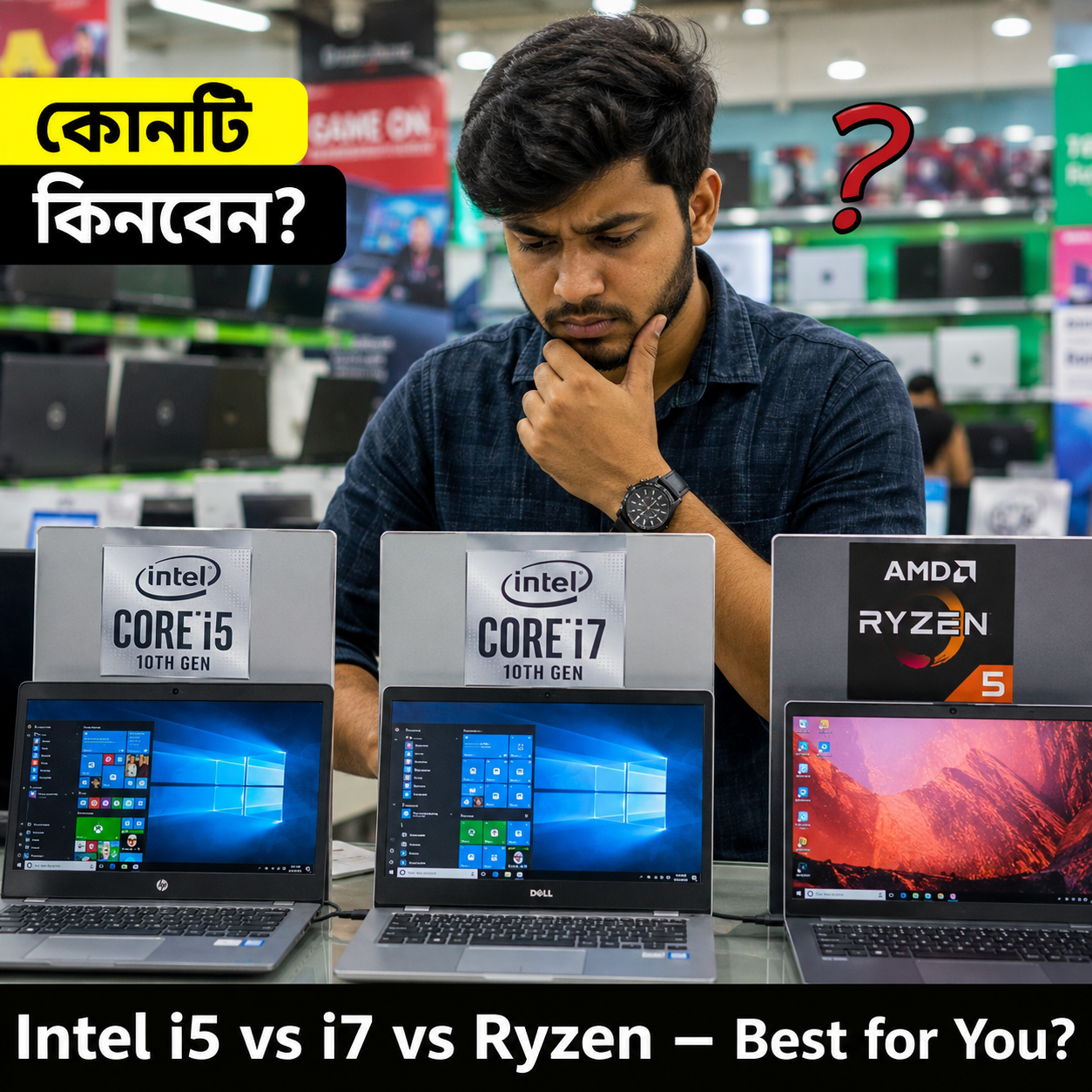 Laptop কেনার আগে Processor কীভাবে বুঝবেন? শুধু i7 দেখেই সিদ্ধান্ত নেবেন না