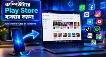 কম্পিউটারে মোবাইলের মতো Play Store ব্যবহার করুন! যেকোনো Android অ্যাপ চালান খুব সহজেই