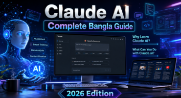 Claude AI কেন শিখবেন? Claude.ai দিয়ে কী কী করা যায়? সম্পূর্ণ বাংলা গাইড (২০২৬)