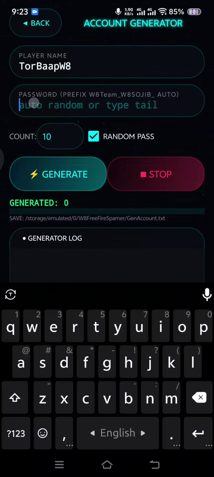 4_custom_account_generator