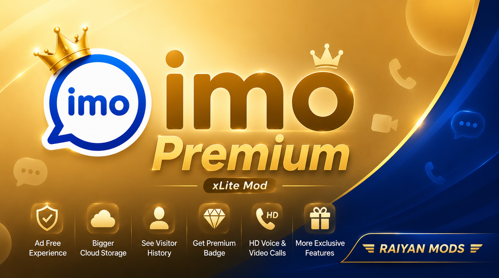 [2026-Q3🔥] ইমু এর Premium অ্যাপ! Premium, xLite Mod of imo