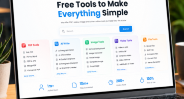 TinyWow – ফ্রিতেই PDF, Image, Video ও AI Tool ব্যবহার করুন | এক Website-এ ২০০+ ফ্রি Tool