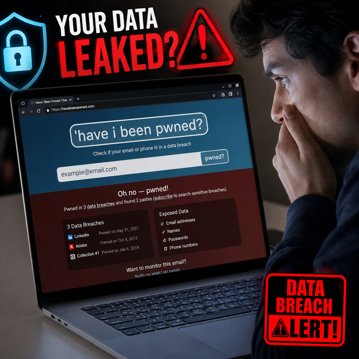Have I Been Pwned? আপনার Email বা Password Leak হয়েছে কিনা ১ মিনিটে জানুন